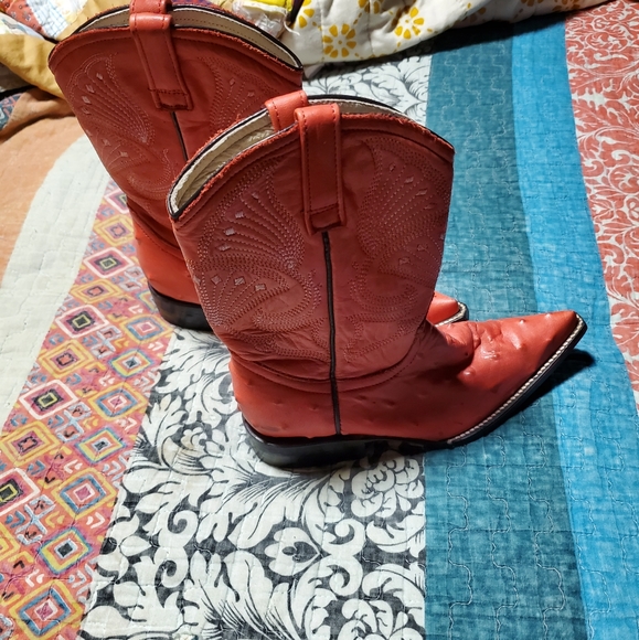Girls Jar Boots 11.5c Coral color - Picture 2 of 4